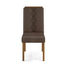 Fora De Linha Kit 02 Cadeiras Para Mesa De Jantar Estofada Gê