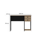 Fora De Linha - Mesa Escrivaninha Workspace Com 2 Gavetas -pr