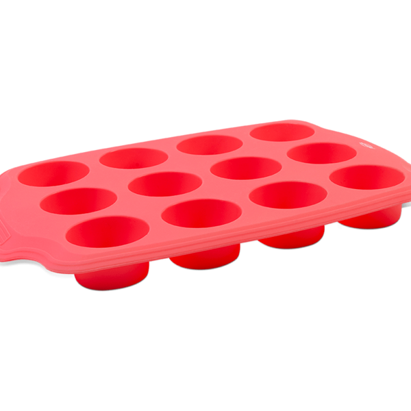 Forma 12 Divisões Mini Glace 29 5 X 20 X 2 7 Cm Rosa Brinox