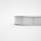 Forma Aluminio Fundo Falso Redonda 27x5cm Doupan