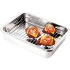 Forma Assadeira Com Grelha E Tampa Travessa Retangular Grande