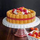 Forma Assadeira Para Bolo Charlotte Em Silicone 20cm