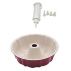 Forma Bolo  24 X 8 Cone - Aço - Com Pistola Para Confeitar