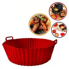 Forma Cesto Silicone Fritadeira Redonda Airfryer 16cm