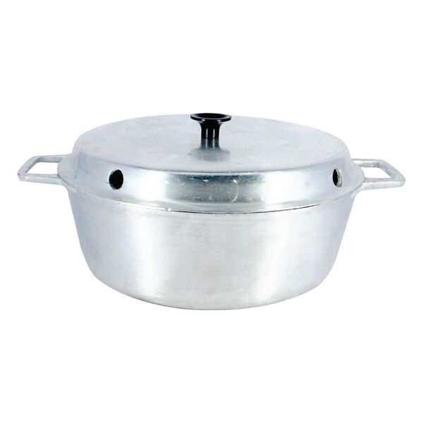 Forma Com Cone Para Bolo Alumínio Fundido Polido 28cm