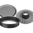 Forma Com Fundo Removivel 26cm Brasil Grafite Aluminio Com Re