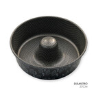 Forma De Bolo 22 Cm - Cinza