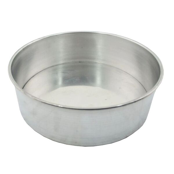 Forma De Bolo Assadeira Alta Fundo Falso Em Alumínio 20cm