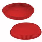 Forma De Bolo Redonda Cherry Em Silicone 25,5cm