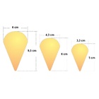 Forma De Coxinha 3 Tamanhos