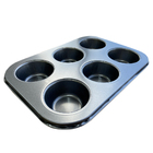 Forma De Cupcake Aço Carbono 26,5 Cm + Forma Silicone