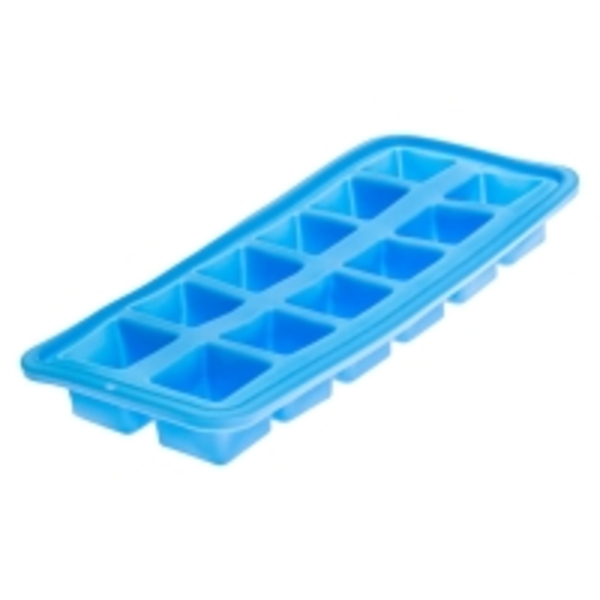 Forma De Gelo Em Silicone Azul Em Formato De Dados St1653