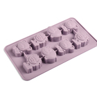 Forma De Gelo Safari Roxa - Mozcada