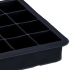 Forma De Gelo Silicone 24 Cubos 19,5x12,5x3cm Preto Weck Ret