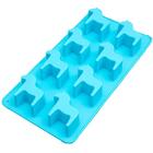 Forma De Gelo Unicórnio Azul