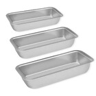 Forma De Pão Assadeira Travessa Conjunto Com 3 Peças