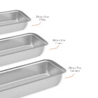 Forma De Pão Assadeira Travessa Conjunto Com 3 Peças