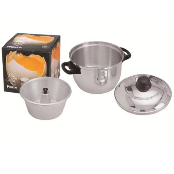 Forma De Pudim De Alumínio Panelik 0025 - Fortaleza