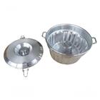 Forma De Pudim Ondulado De Alumínio Com Tampa Nº20 Belmar