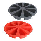 Forma De Silicone Com 8 Espaços Em Formato De Fatias 27cm