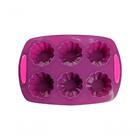 Forma De Silicone Para Brioche 6 Cavidades Moda Do Chef