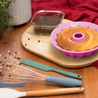 Forma De Silicone Para Doces E Salgados - Oikos Rosa U