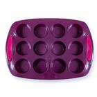 Forma De Silicone Para Muffin 12 Cavidades Moda Do Chef