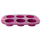 Forma De Silicone Para Muffin 6 Cavidades Moda Do Chef
