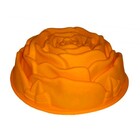 Forma De Silicone Rosa Flor Bolo Torta Sobremesa Doces Antiad