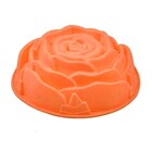 Forma De Silicone Rosa Flor Bolo Torta Sobremesa Doces Antiad
