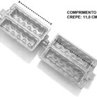 Forma Duplo De Crepe Suíço De Fogão Cabo Madeira Anodilar