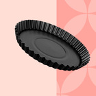 Forma Para Bolo Canelada Em Alumínio Multiflon 26cm Preta