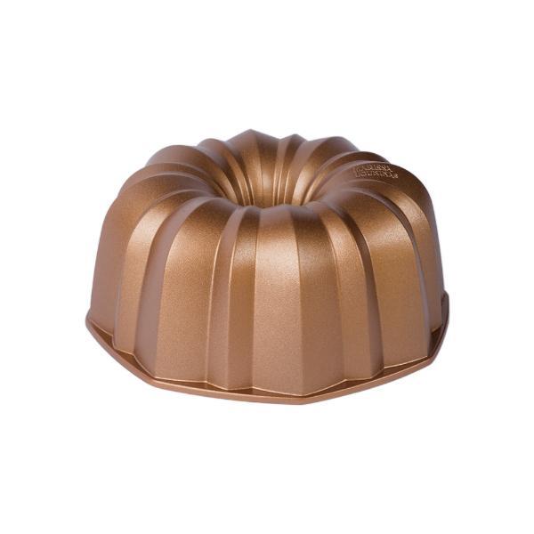 Forma Para Bolo Em Alumínio Marissa Lounina Swirl 23cm Cobre