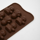 Forma para chocolate e bombom Silikomart de silicone linha bo