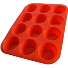 Forma Para Cupcake Silicone 12 Cavidades Cod 02