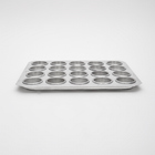 Forma Para Mini Cupcake De Alumínio 20 Cav 32x26cm Doupan