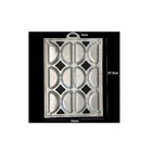 Forma Para Pastéis E Risoles Alumínio 12 Cavidades Anodilar