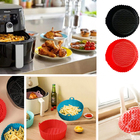 Forma Protetora Para Air Fryer  Em Silicone - Reutilizável -