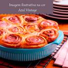 Forma Redonda 25 Cm Porcelana 1,6 Litros Verde Menta Germer