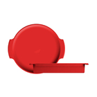 Forma Redonda 25 Cm Porcelana 1,6 Litros Vermelho Germer