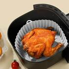 Forma Redonda De Silicone Para Air Fryer Cinza 19 X 6 5 Cm Ly