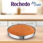 Forma Redonda Polida 30cm Bolo Perfeito - Rochedo