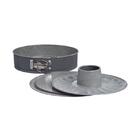 Forma Redondo Com 2 Fundos Removíveis Premium Baker 30 Cm - T