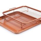 Forma Retangular Assadeira com Grelha para Fritura em Forno