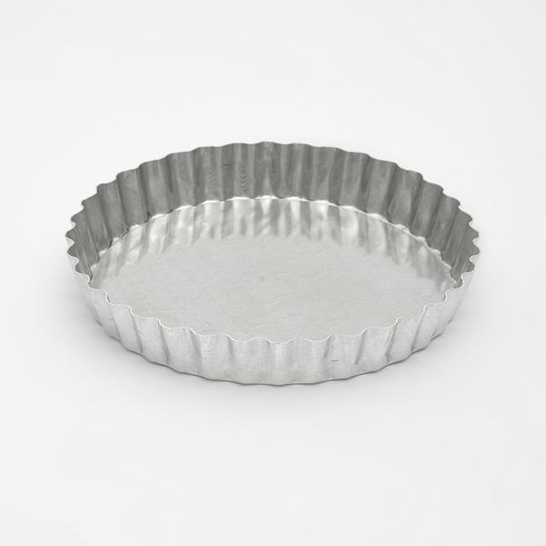 Forma Torta Maça Fundo Falso Alumínio 18x3cm Doupan