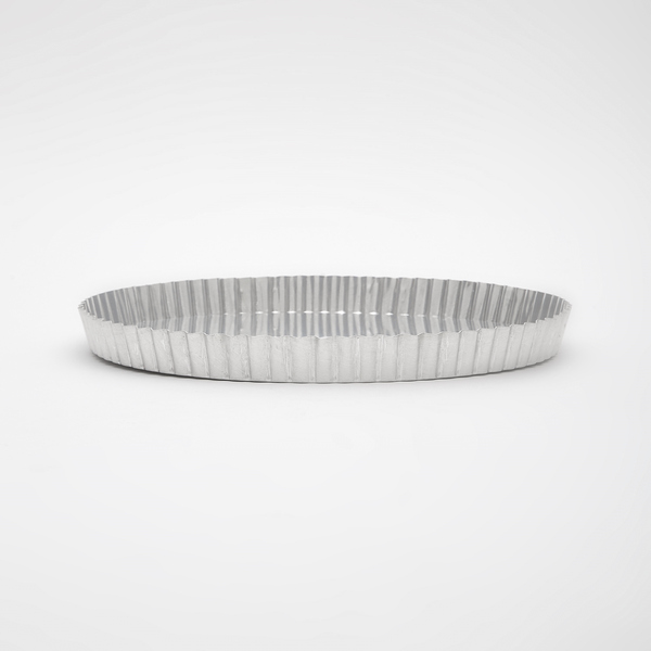 Forma Torta Maça Fundo Falso Alumínio 30x3cm Doupan