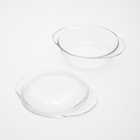 Forma Vidro Redonda Com Tampa Le Chef 2,3l Marinex