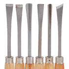 Formão para Escultura Jogo com 6 peças Vonder