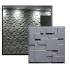 Formas 3d Molde P/ Gesso Cimento Plástico Abs Mosaico Cód 30