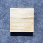 Formas Quadradas De  Madeira Em Pinus  Tamanho 12x12x15mm Qua